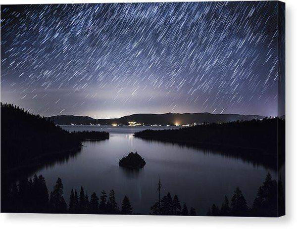 Falling Angels - Canvas Print-10.000" x 6.625"-Lake Tahoe Prints