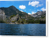 Fannette Island, Emerald Bay - Canvas Print by Brad Scott