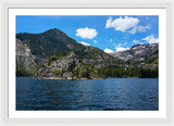 Fannette Island, Emerald Bay - Framed Print