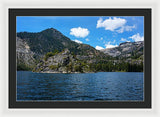 Fannette Island, Emerald Bay - Framed Print