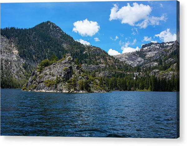 Fannette Island, Emerald Bay - Acrylic Print by Brad Scott