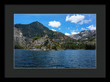 Fannette Island, Emerald Bay - Framed Print