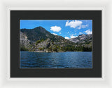 Fannette Island, Emerald Bay - Framed Print