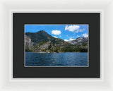 Fannette Island, Emerald Bay - Framed Print