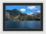 Fannette Island, Emerald Bay - Framed Print