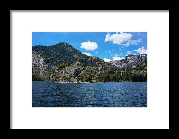 Fannette Island, Emerald Bay - Framed Print