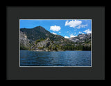Fannette Island, Emerald Bay - Framed Print