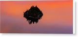 Fannette Island Lake Tahoe - Last Sunset Of The Decade - Canvas Print by Brad Scott