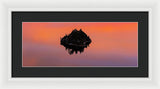 Fannette Island Lake Tahoe - Last Sunset Of The Decade - Framed Print