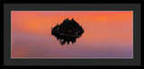 Fannette Island Lake Tahoe - Last Sunset Of The Decade - Framed Print