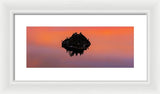 Fannette Island Lake Tahoe - Last Sunset Of The Decade - Framed Print
