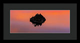 Fannette Island Lake Tahoe - Last Sunset Of The Decade - Framed Print