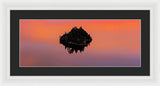 Fannette Island Lake Tahoe - Last Sunset Of The Decade - Framed Print