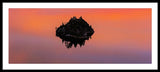 Fannette Island Lake Tahoe - Last Sunset Of The Decade - Framed Print