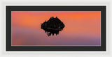 Fannette Island Lake Tahoe - Last Sunset Of The Decade - Framed Print