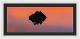 Fannette Island Lake Tahoe - Last Sunset Of The Decade - Framed Print