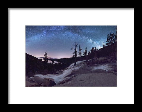 Flowing Dreams - Emerald Bay By Brad Scott - Framed Print