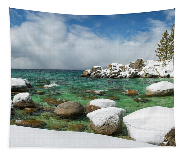 Frozen Aquas By Brad Scott - Tapestry