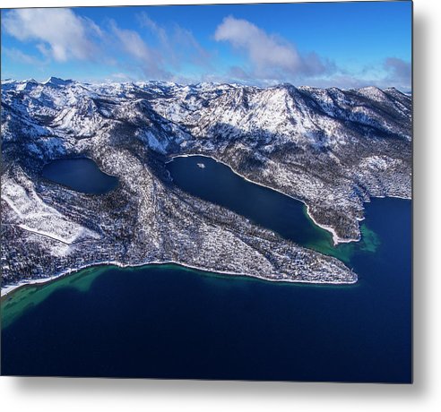 Gem Of The Sierra CROP - Metal Print