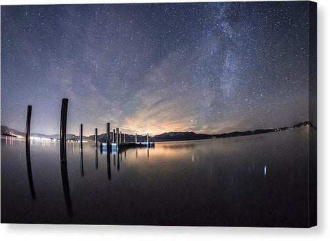 Glass - Canvas Print-10.000" x 6.250"-Lake Tahoe Prints