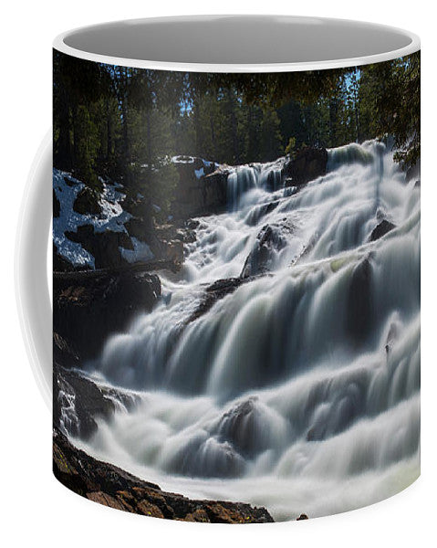 Glen Alpine Waterfall By Brad Scott - Mug