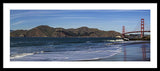 Golden Gate Bridge Panorama - Framed Print