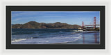 Golden Gate Bridge Panorama - Framed Print
