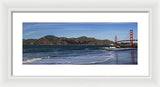 Golden Gate Bridge Panorama - Framed Print