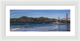 Golden Gate Bridge Panorama - Framed Print