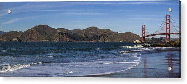 Golden Gate Bridge Panorama - Acrylic Print