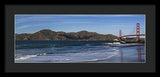 Golden Gate Bridge Panorama - Framed Print