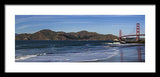 Golden Gate Bridge Panorama - Framed Print