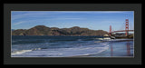Golden Gate Bridge Panorama - Framed Print