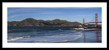 Golden Gate Bridge Panorama - Framed Print