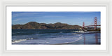 Golden Gate Bridge Panorama - Framed Print