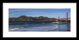 Golden Gate Bridge Panorama - Framed Print