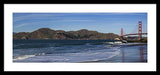 Golden Gate Bridge Panorama - Framed Print