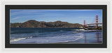Golden Gate Bridge Panorama - Framed Print