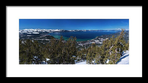 Heavenly Gondola View By Brad Scott - Framed Print