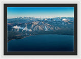 Heavenly Lake Tahoe Aerial - Framed Print