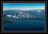Heavenly Lake Tahoe Aerial - Framed Print