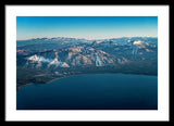 Heavenly Lake Tahoe Aerial - Framed Print
