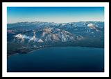 Heavenly Lake Tahoe Aerial - Framed Print