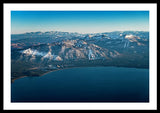 Heavenly Lake Tahoe Aerial - Framed Print