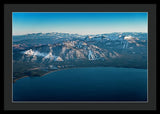 Heavenly Lake Tahoe Aerial - Framed Print