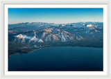 Heavenly Lake Tahoe Aerial - Framed Print