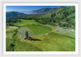 Horse Creek Ranch Aerial - Framed Print