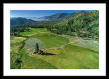 Horse Creek Ranch Aerial - Framed Print