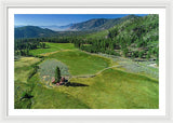 Horse Creek Ranch Aerial - Framed Print