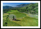 Horse Creek Ranch Aerial - Framed Print